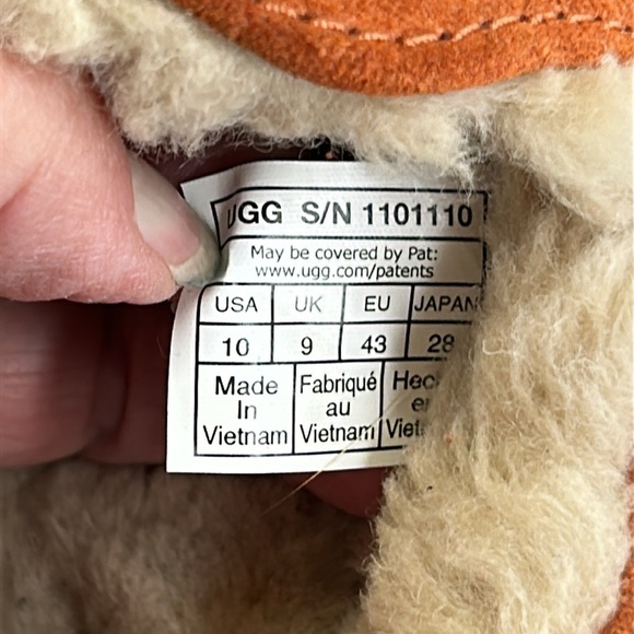 UGG ASCOT LUMBER SUEDE EVERDAY GO TO WATER RESISTANT COSY SLIPPER LOAFER SZ 10 - Picture 9 of 12